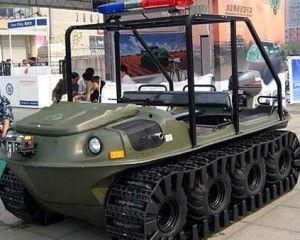 国产全地形两栖车视频